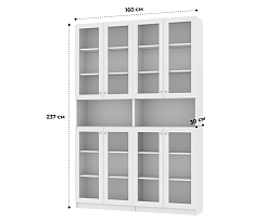 Изображение товара Билли 393 white ИКЕА (IKEA) на сайте delmard.ru