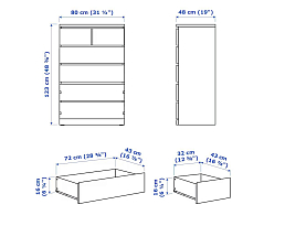 Изображение товара Мальм 26 black ИКЕА (IKEA) на сайте delmard.ru