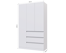 Изображение товара Мальм 314 white ИКЕА (IKEA) на сайте delmard.ru