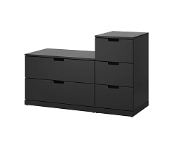 Изображение товара Нордли 14 black ИКЕА (IKEA) на сайте delmard.ru