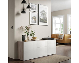 Изображение товара Беста 117 beige white ИКЕА (IKEA) на сайте delmard.ru