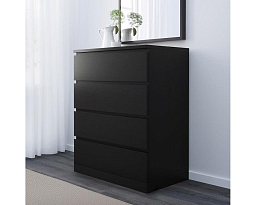 Изображение товара Мальм 16 black ИКЕА (IKEA) на сайте delmard.ru